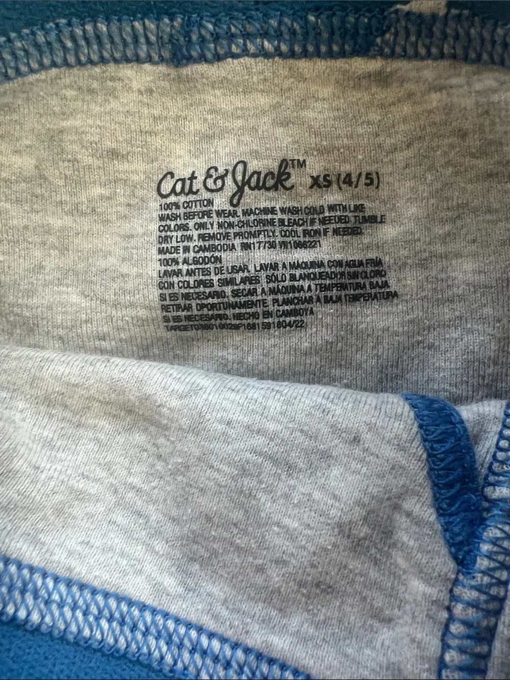Cat & Jack Boys' Briefs - 7 pack - Size XS (4/5).
